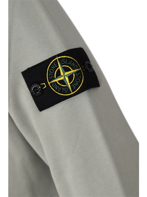 Felpa 6100060 in cotone Sage STONE ISLAND | 6100060S0051V0055